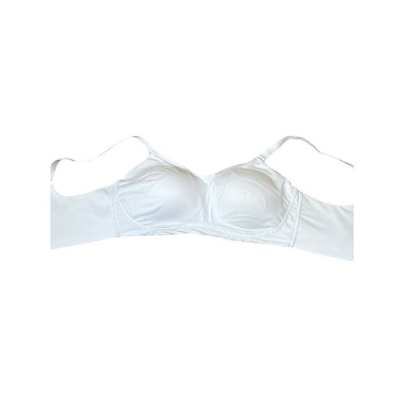 Vanity Fair bra comfort no underwire stretch lightly padded white SZ XL - Picture 1 of 5